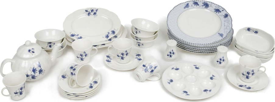 36dílná sada nádobí z porcelánu Kütahya Porselen Farmer Kütahya Porselen