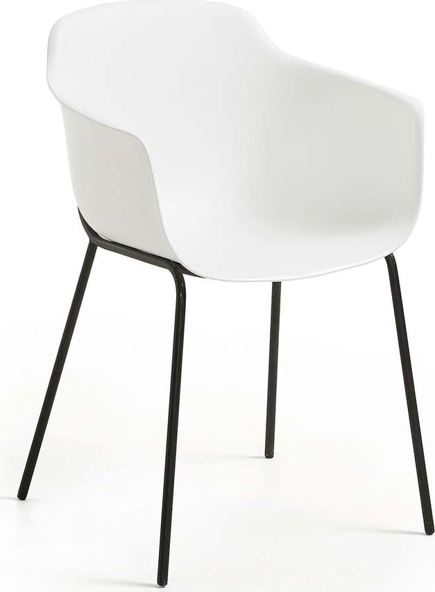 Bílá jídelní židle La Forma Khasumi Kave Home