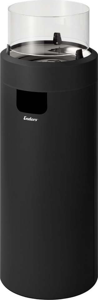 Černý plynový ohřívač ENDERS Nova LED L ENDERS