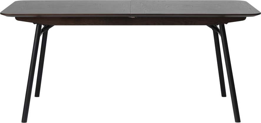 Černý rozkládací jídelní stůl Unique Furniture Latina