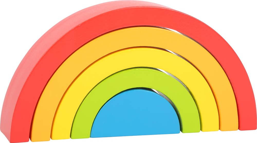 Dětská dřevěná skládací hra Legler Rainbow Legler