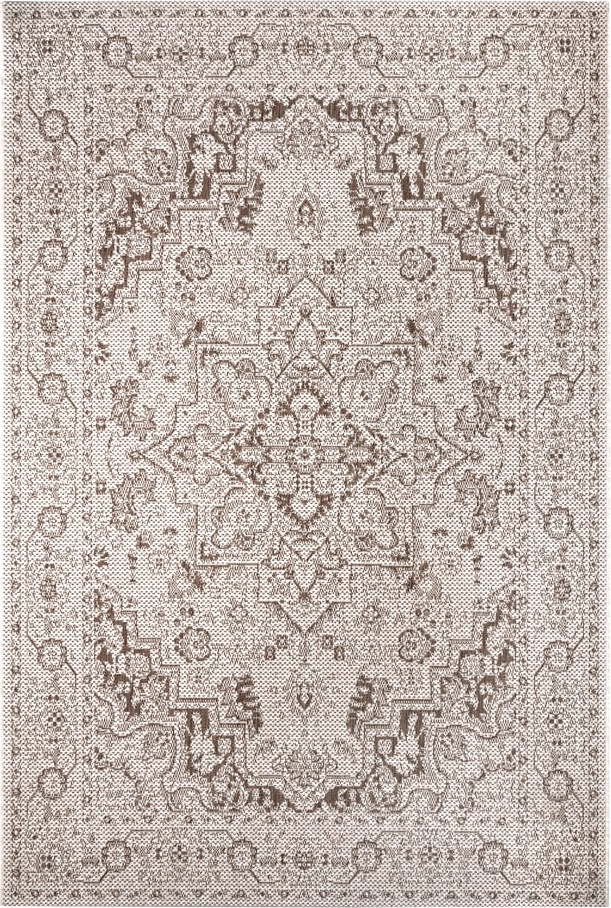 Hnědo-béžový venkovní koberec Ragami Vienna