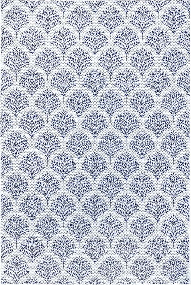 Modro-šedý venkovní koberec Ragami Moscow