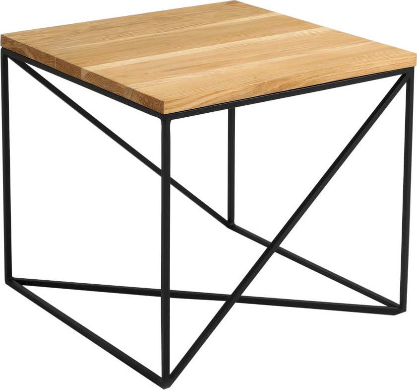 Odkládací stolek v dekoru dubového dřeva Custom Form Memo