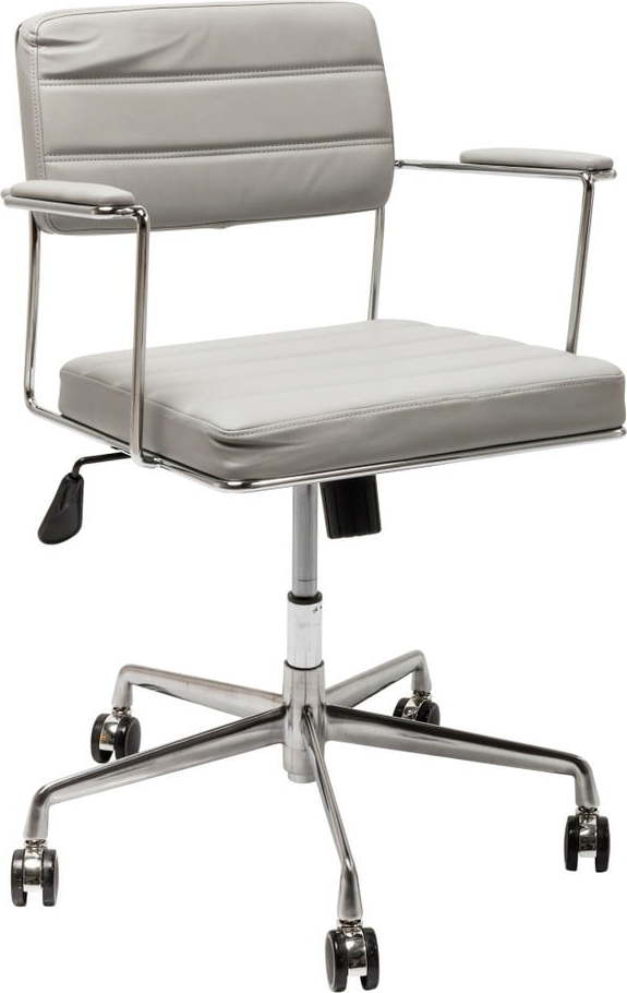 Šedá kancelářská židle Kare Design Dottore Kare Design
