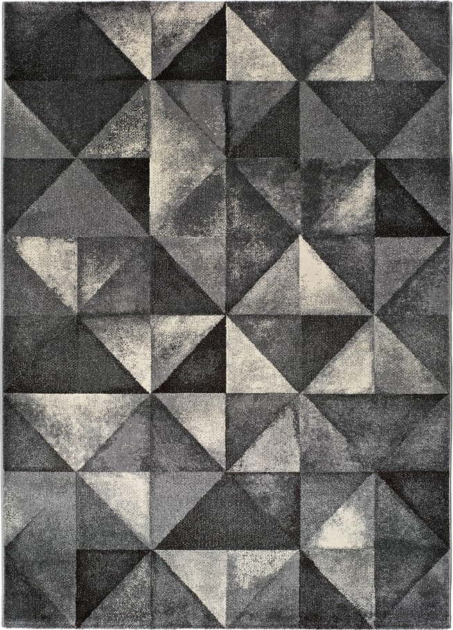 Šedý koberec Universal Delta Triangle