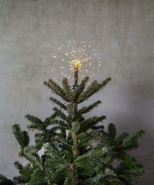 Vánoční hvězda na stromeček s LED osvětlením Star Trading Firework