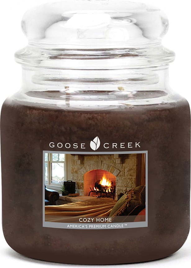 Vonná svíčka ve skleněné dóze Goose Creek Útulný domov