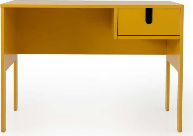 Žlutý pracovní stůl Tenzo Uno Tenzo