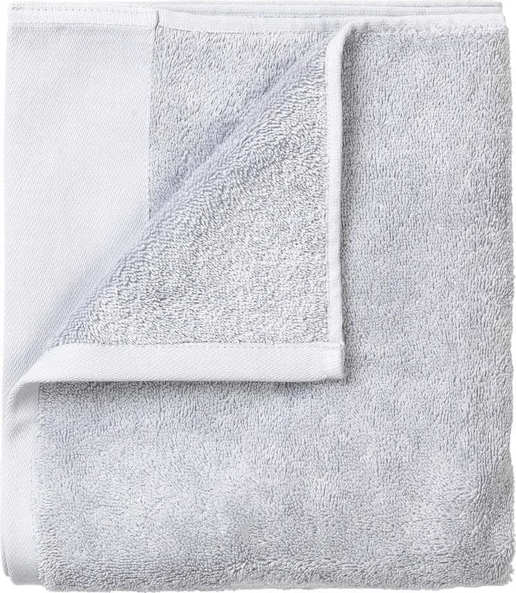 Sada 4 světle šedých ručníků Blomus. 30 x 30 cm Blomus