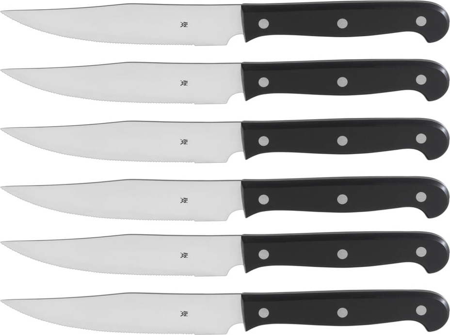 Sada 6 ocelových steakových nožů WMF Kansas WMF