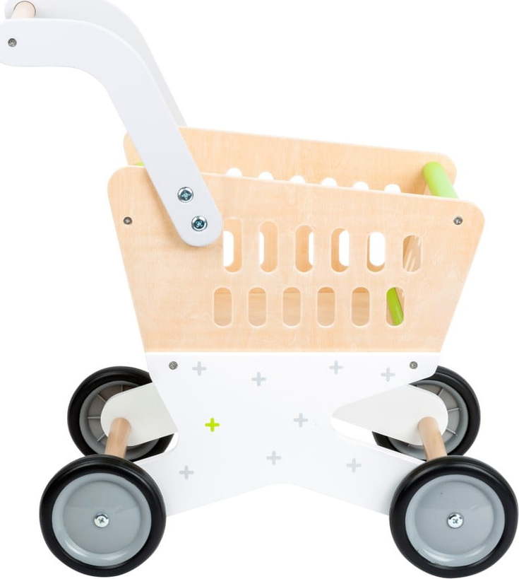 Dětský dřevěný nákupní vozík Legler Shopping Legler