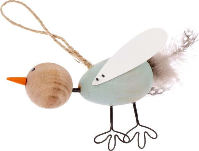 Drátěný dekorativní závěsný ptáček Dakls Bird Dos Dakls