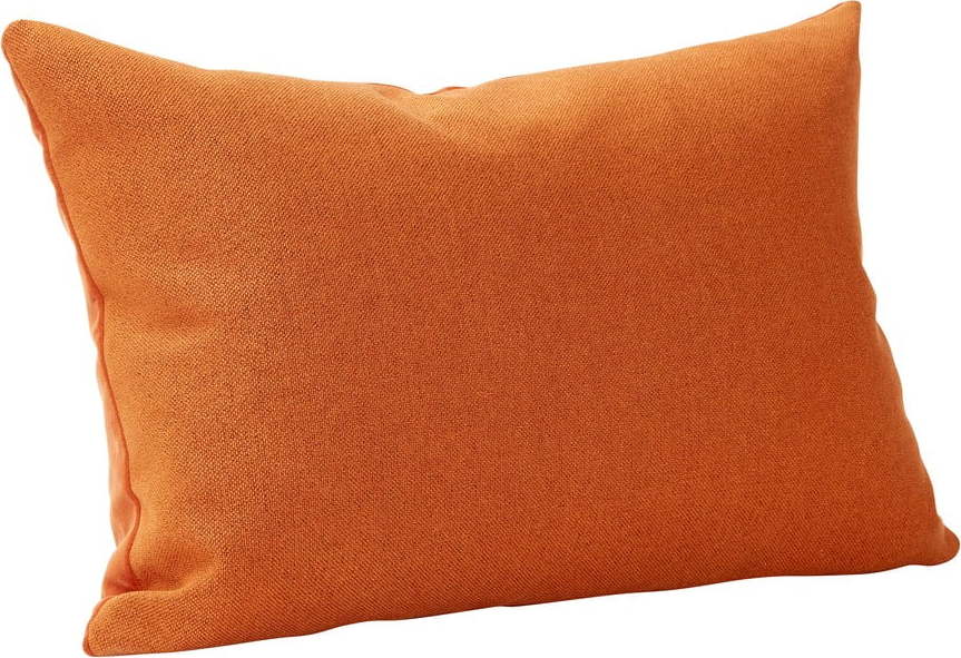 Oranžový polštář Hübsch Vela