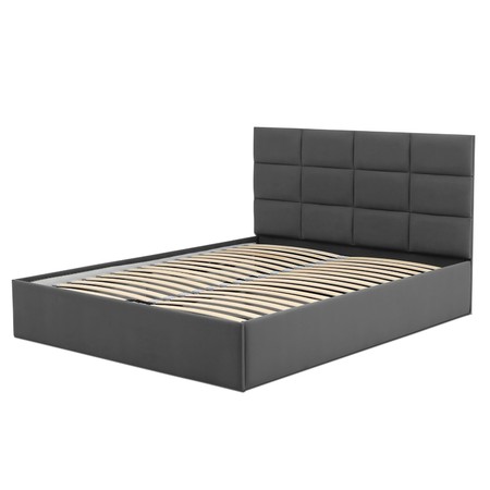 Čalouněná postel TORES II bez matrace rozměr 160x200 cm Šedá