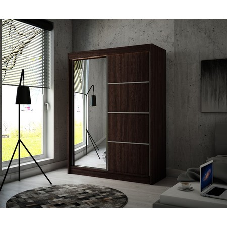 Kvalitní Šatní Skříň Pako 250 cm Wenge Furniture