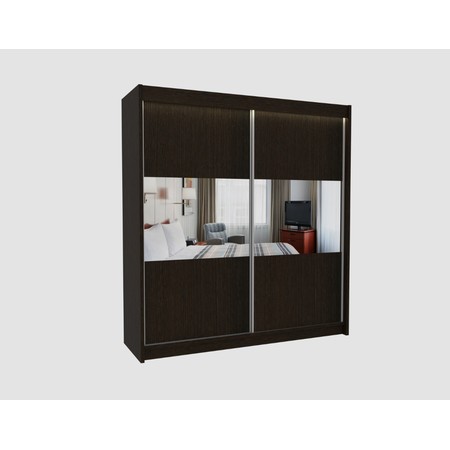 Kvalitní Šatní Skříň Rosana 200 cm Wenge Furniture