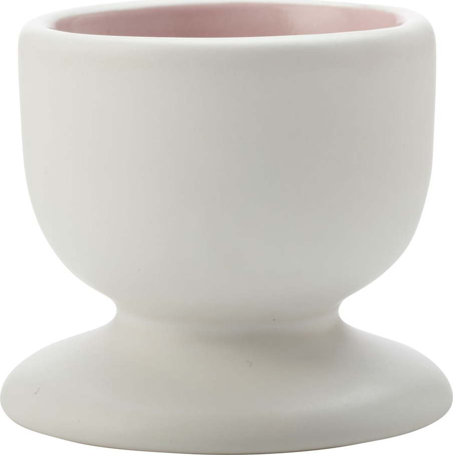 Růžovo-bílý porcelánový kalíšek na vejce Maxwell & Williams Tint Maxwell & Williams