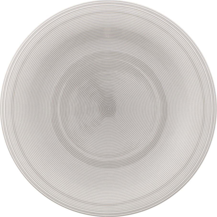 Bílo-šedý porcelánový talíř Villeroy & Boch Like Color Loop