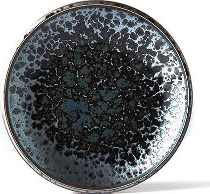 Černý keramický talíř MIJ Black Pearl