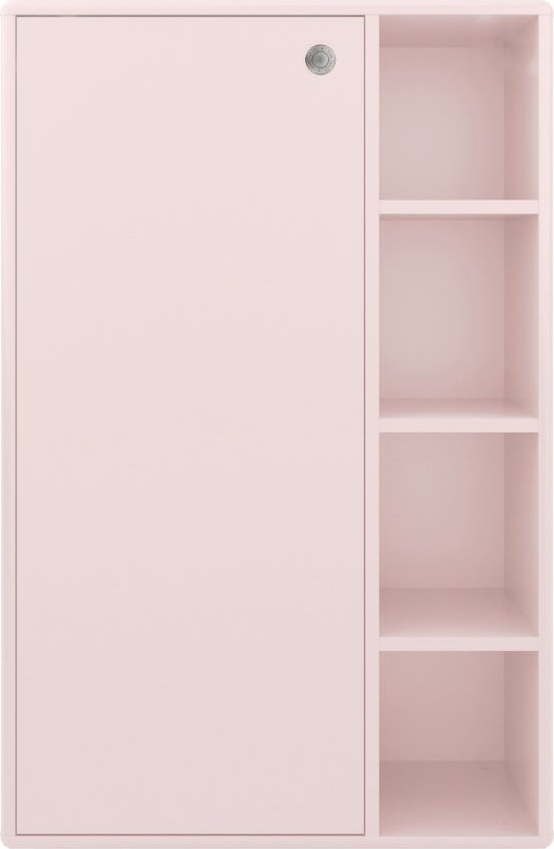 Růžová koupelnová skříňka Tom Tailor for Tenzo Color Bath