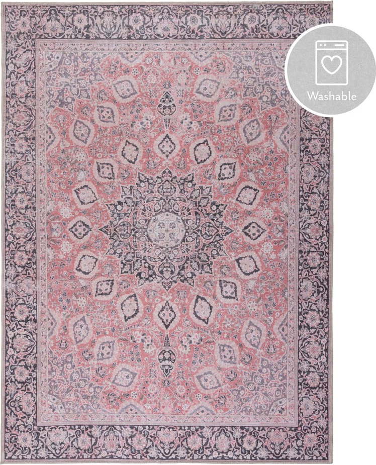 Růžový koberec Flair Rugs Somerton