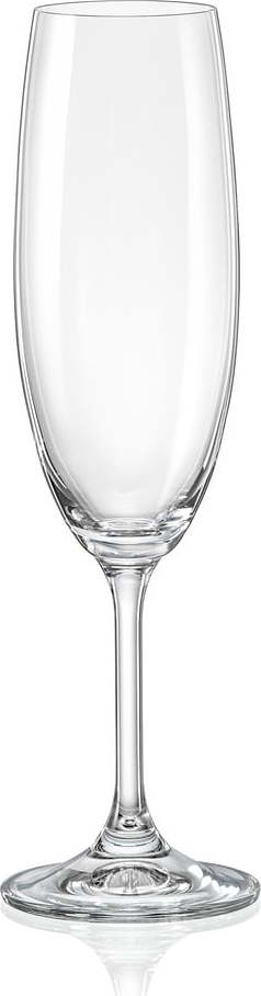 Sada 6 sklenic na šampaňské Crystalex Lara