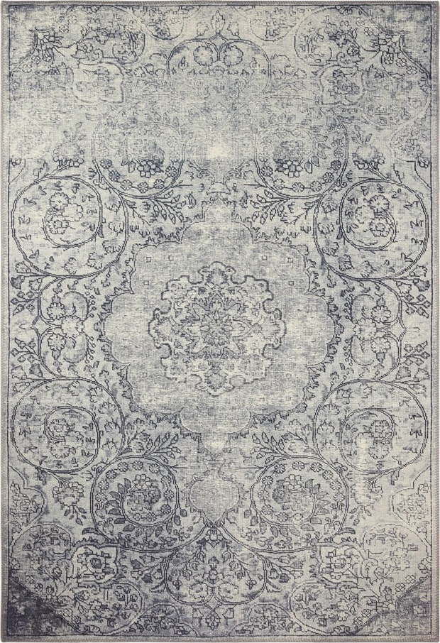 Šedý koberec Ragami Chenile