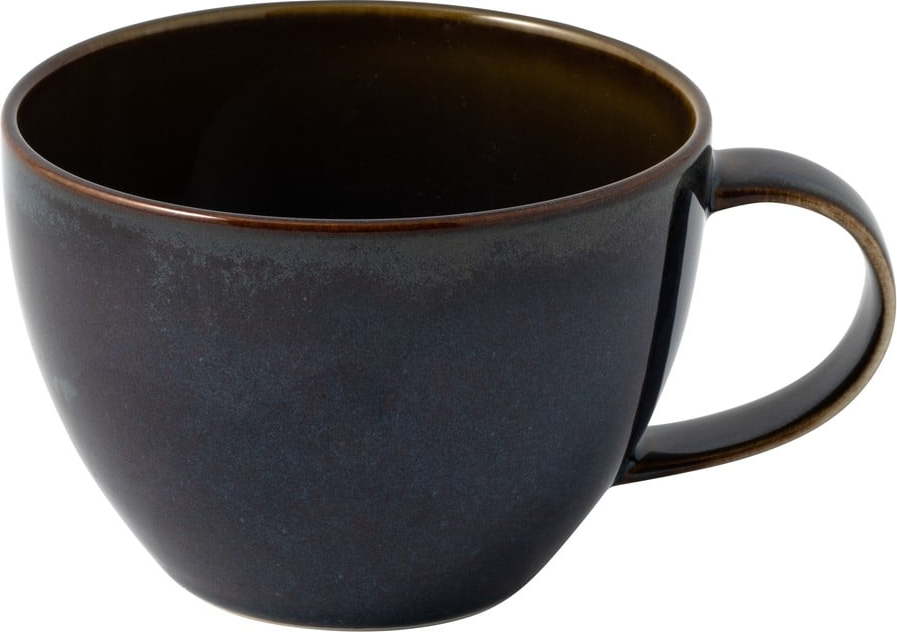Tmavě modrý porcelánový šálek na kávu Villeroy & Boch Like Crafted