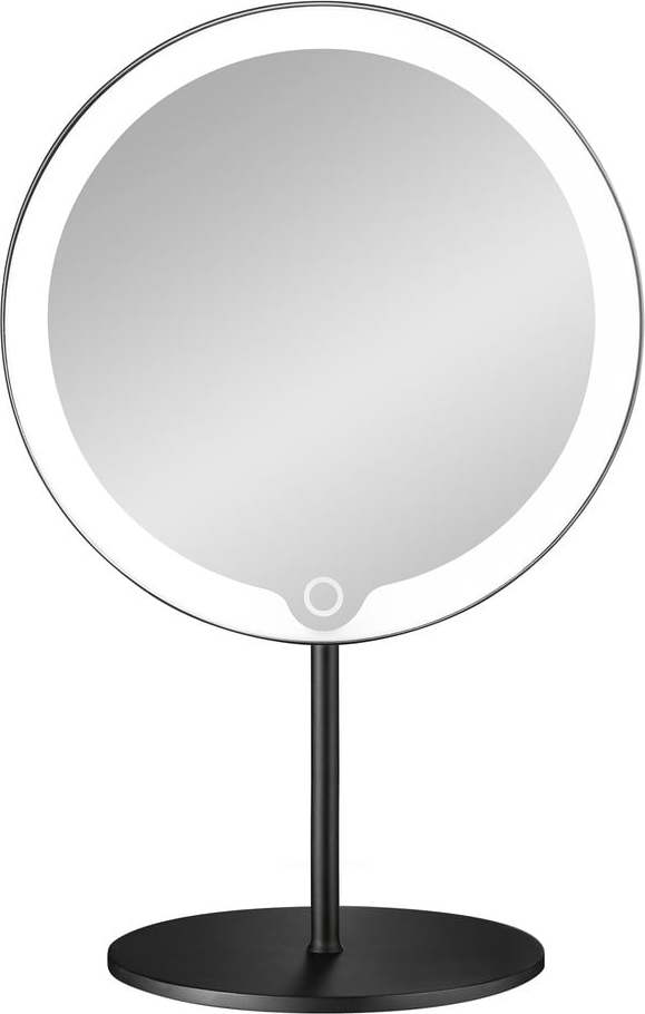 Černé kosmetické zrcadlo s LED podsvícením Blomus Modo Blomus