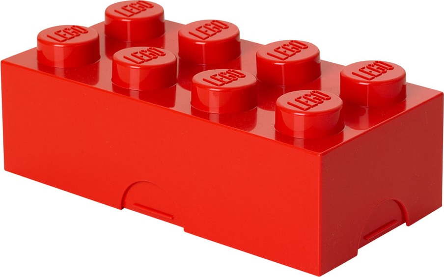 Červený svačinový box LEGO® LEGO