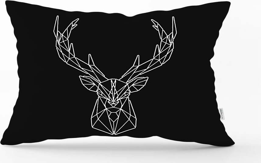Dekorativní povlak na polštář Minimalist Cushion Covers Geometric Reindeer