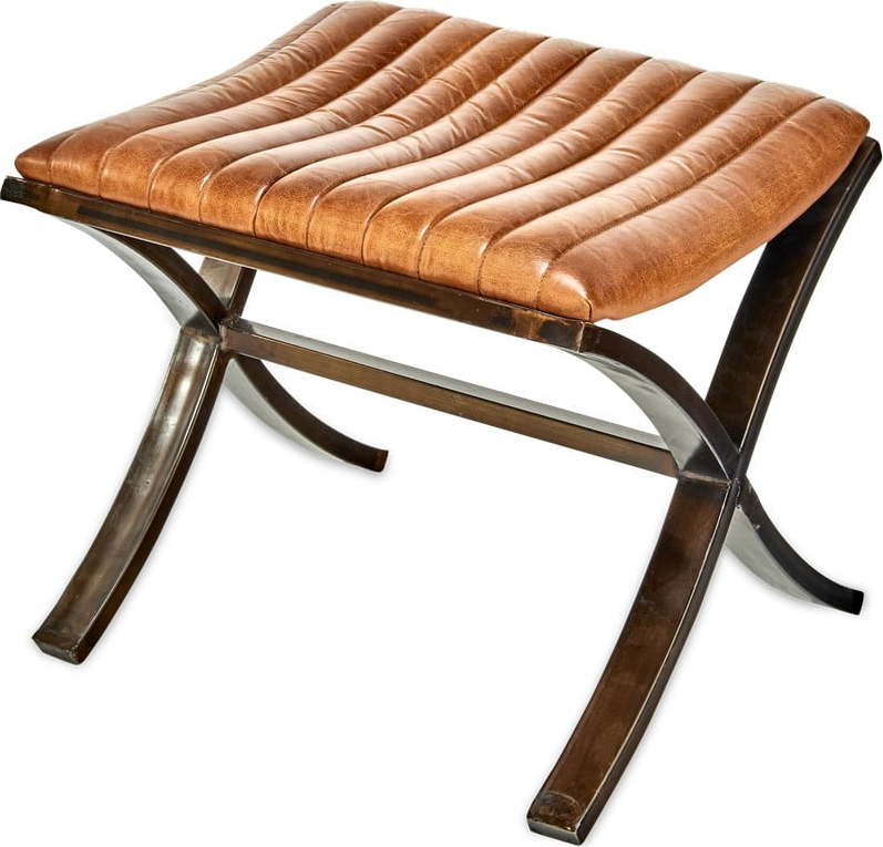 Kožená stolička Nkuku Narwana