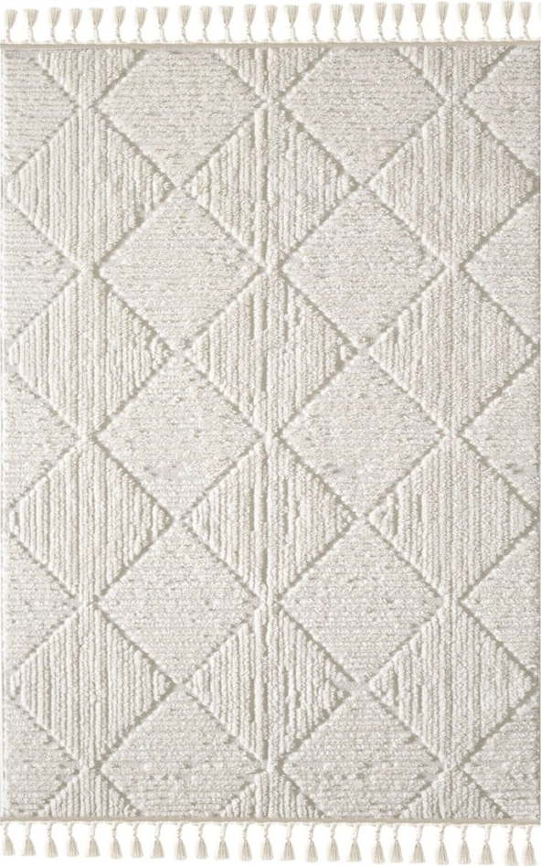 Béžový koberec 110x60 cm Shaggy - Mila Home Mila Home