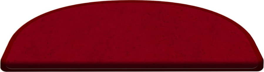 Červené nášlapy na schody v sadě 16 ks 65x20 cm Dots - Vitaus Vitaus