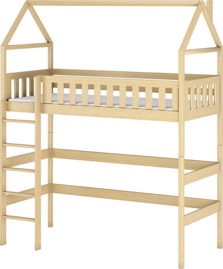 Domečková/vyvýšená dětská postel 70x160 cm Otylia - Lano Meble Lano Meble