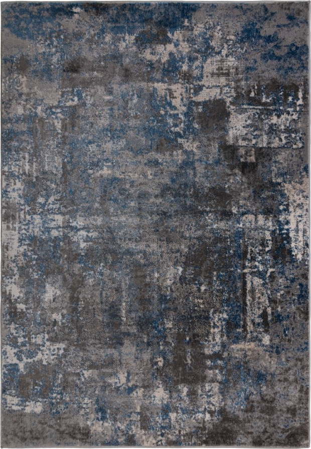 Modrošedý koberec Flair Rugs Wonderlust