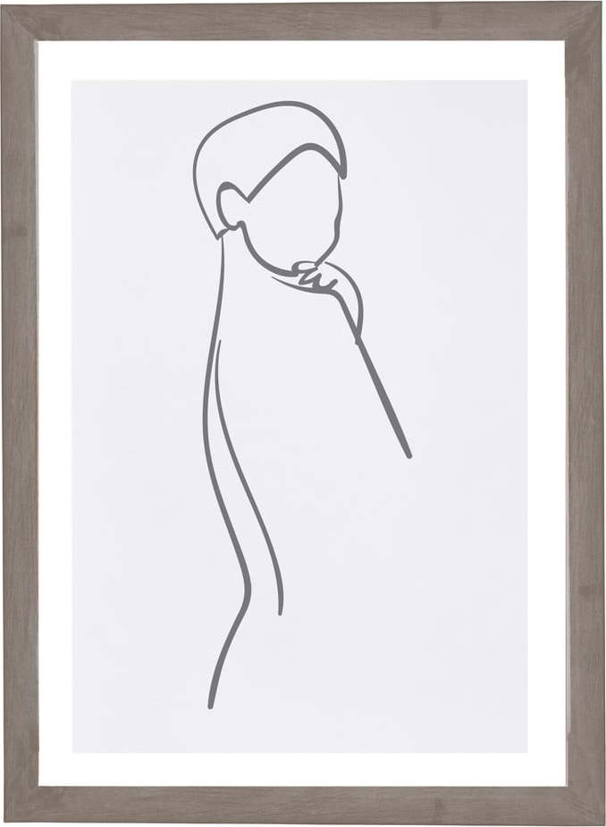 Nástěnný obraz v rámu Surdic Woman Body
