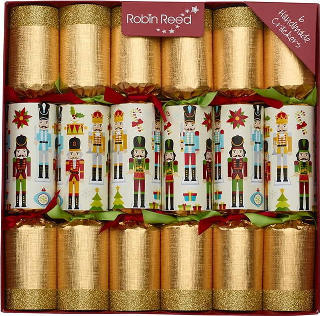 Vánoční crackery v sadě 6 ks Nutcracker - Robin Reed Robin Reed