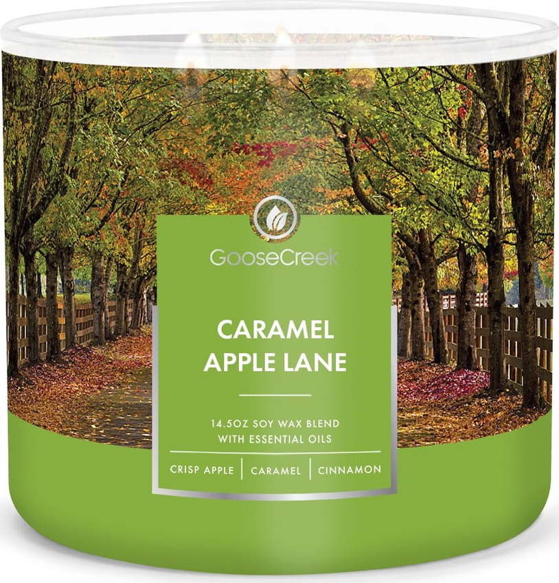 Vonná svíčka Goose Creek Caramel Apple Lane