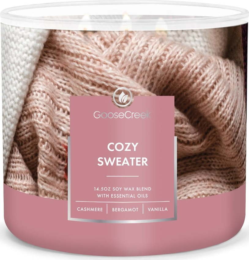 Vonná svíčka Goose Creek Cozy Sweater
