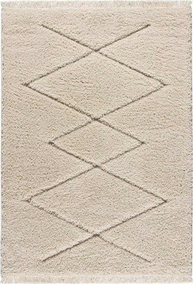 Béžový koberec 190x128 cm Native Bereber - Universal Universal