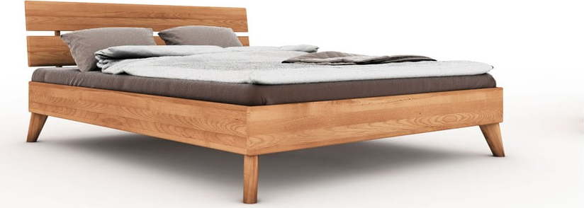 Dvoulůžková postel z bukového dřeva 160x200 cm Greg 2 - The Beds The Beds