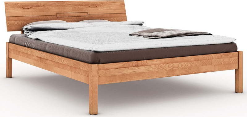 Dvoulůžková postel z bukového dřeva 200x200 cm Vento - The Beds The Beds