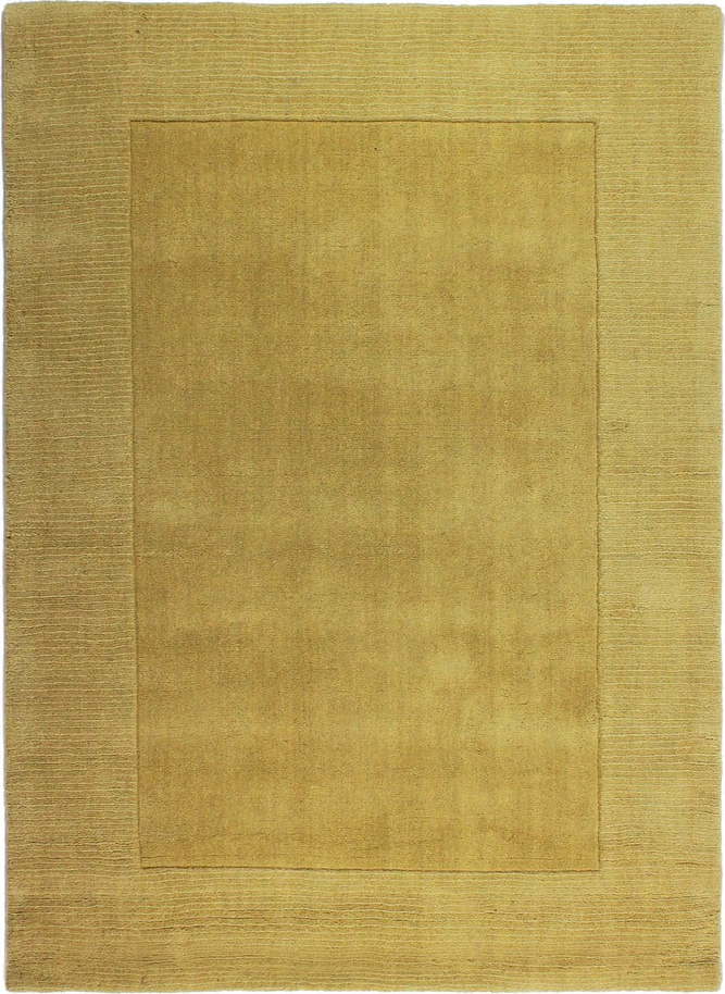 Žlutý vlněný koberec 170x120 cm Tuscany Siena - Flair Rugs Flair Rugs
