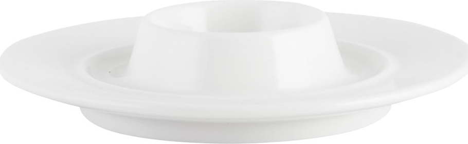 Bílý porcelánový talíř na vejce Mikasa Ridget Mikasa