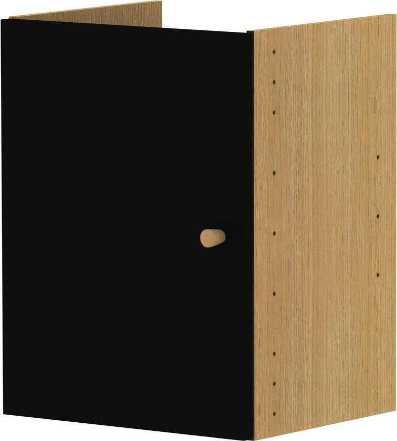 Černý modulární policový systém 33x43.5 cm Z Cube - Tenzo Tenzo