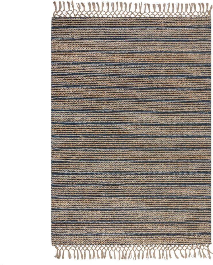 Modrý jutový koberec Flair Rugs Equinox