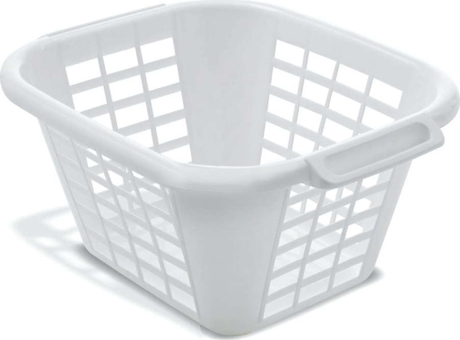 Bílý koš na prádlo Addis Square Laundry Basket