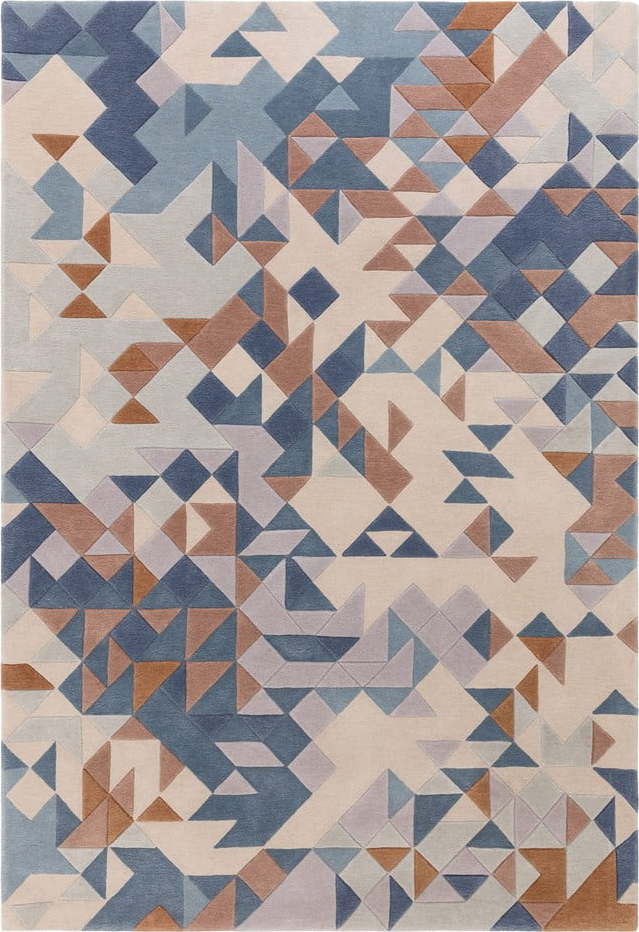 Modro-béžový koberec 290x200 cm Enigma - Asiatic Carpets Asiatic Carpets